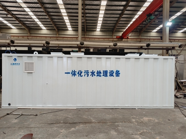 一体化污水处理设备发货现场
