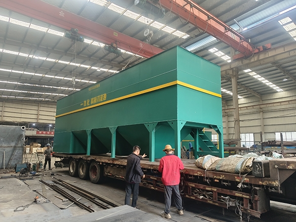 污水处理设备专车发货