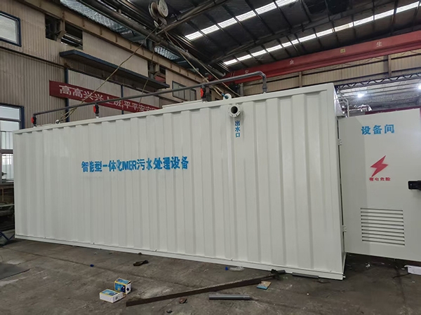 一体化设备发货现场