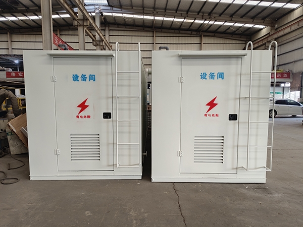 污水处理设备发货现场